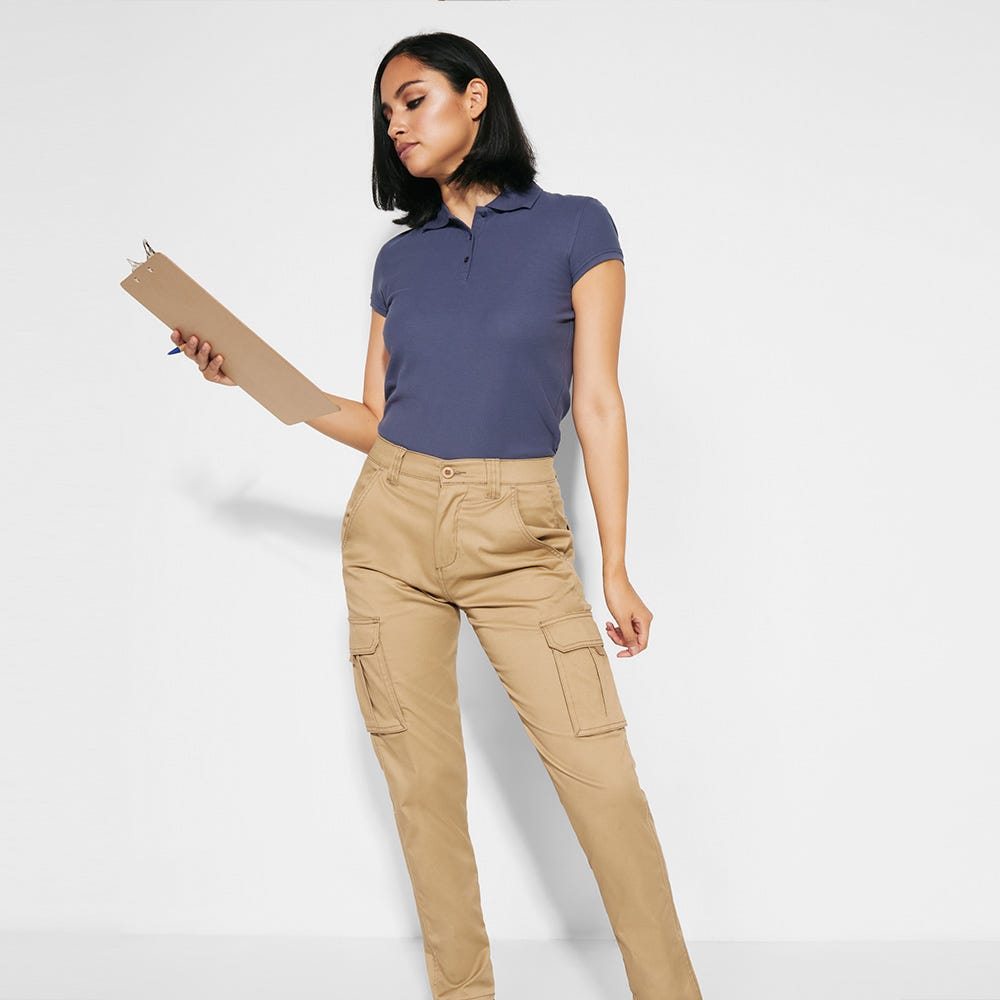 Pantalon camel online mujer