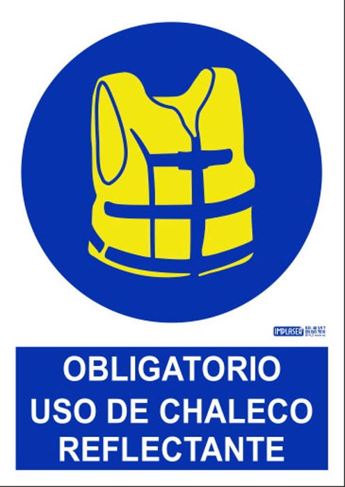 Se al Obligatorio Uso De Chaleco Reflectante Se al Obligatorio Uso De Chaleco Reflectante