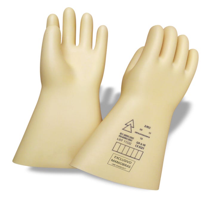 Los guantes aislantes de IEC60903 Dieléctrico Guantes de látex natural -  China Dieléctrico guantes aislantes y Guantes precio